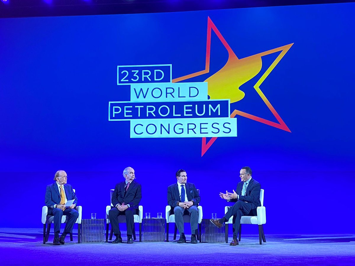 ief_sg's tweet photo. Great to be in Houston to participate in #wpc2021 this week. Important moment to raise the alarm about under investment in oil &amp; gas development and what it means for higher prices and volatility in years ahead. https://t.co/WEOWXlVme3