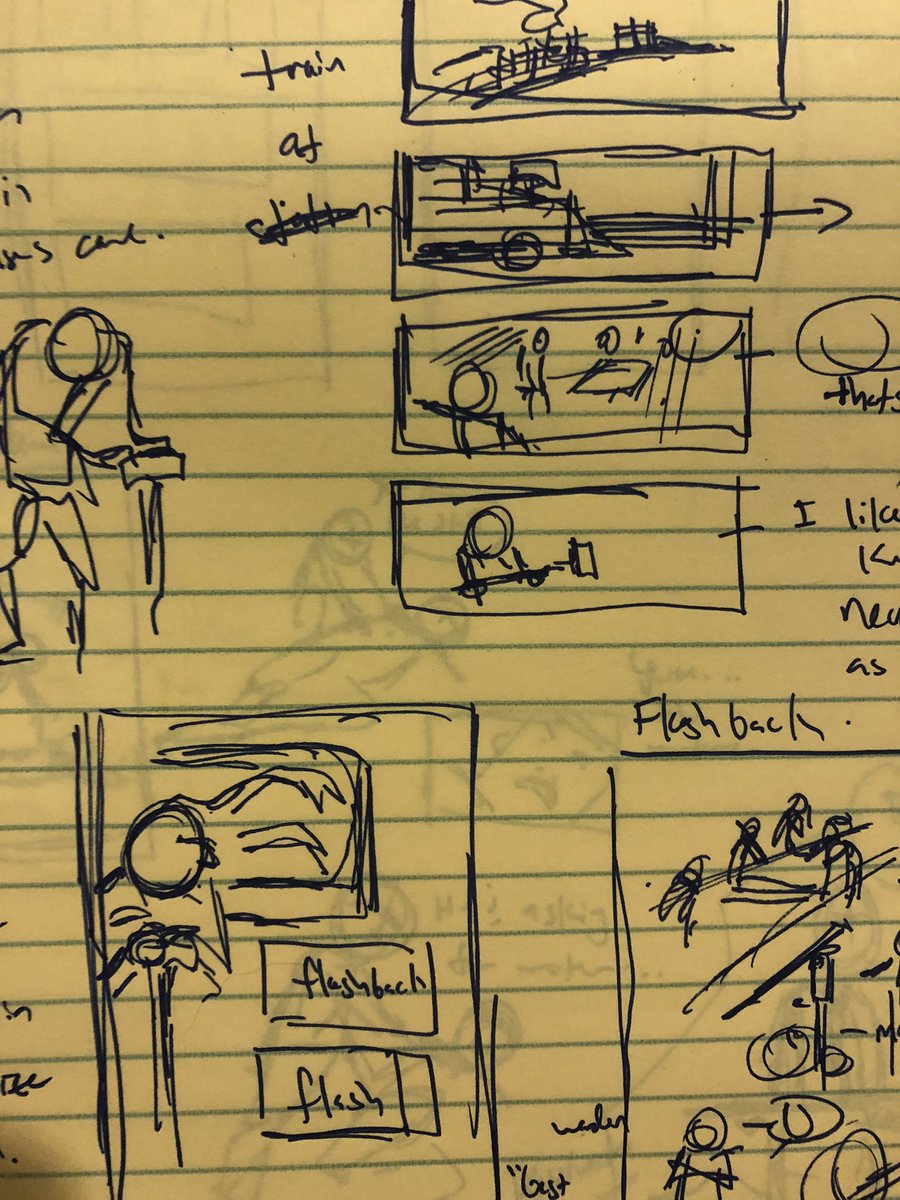 This is how you writers write your scripts, right? 