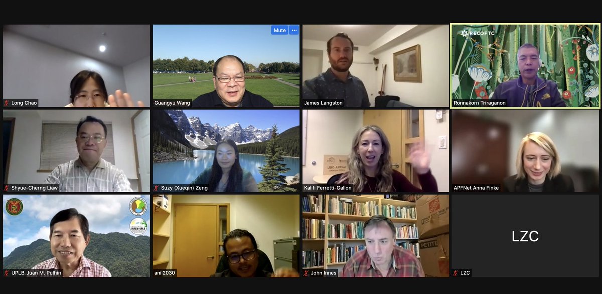 afrc_ubc's tweet image. Evaluation of our project: Forest Restoration and Degradation in Lancang-Mekong Region. Great job 👍 @KalifiFG