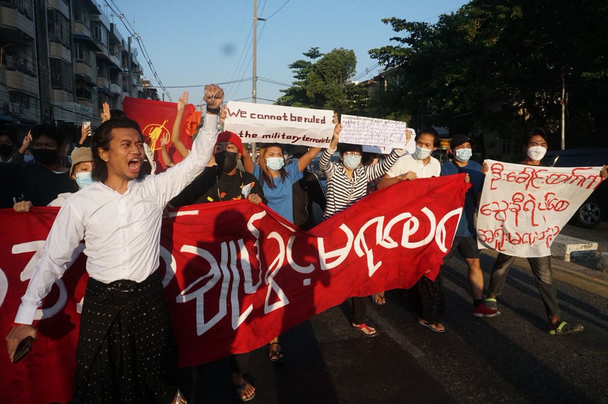 MinHanHtetBurma's tweet photo. လုံးဝအုပ်ချုပ်ခွင့်မရစေရ။
တကသများ - ရန်ကုန်
#ASU
#Revolution
#Yangon
#StudentsUnion https://t.co/HAnFap3xpR