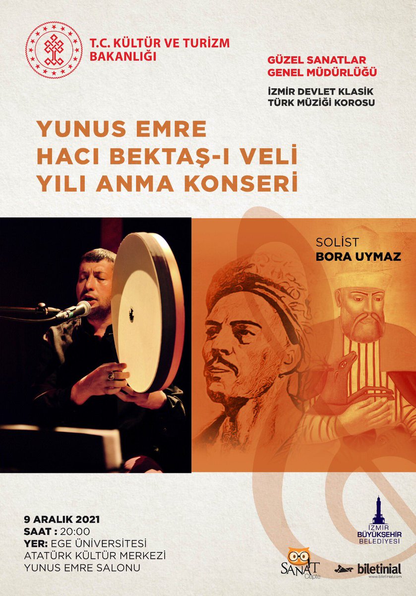 Yarın akşam (9.12.2021 perşembe) AKM’de buluşabilmek dileğiyle 🎶🌹