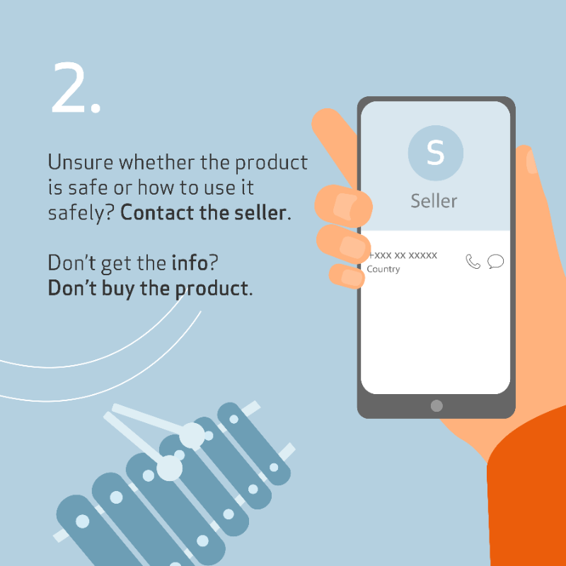 EU_ECHA's tweet photo. 🛍️🎁#Shopping online ahead of the holidays? 

👉🏻Be aware – know what’s in the products you buy and check that you can find info on the seller.

 🧑🏻🔎EU-wide inspections show that the vast majority of checked products sold online breach EU #chemicals laws. 

#SaferChemicals