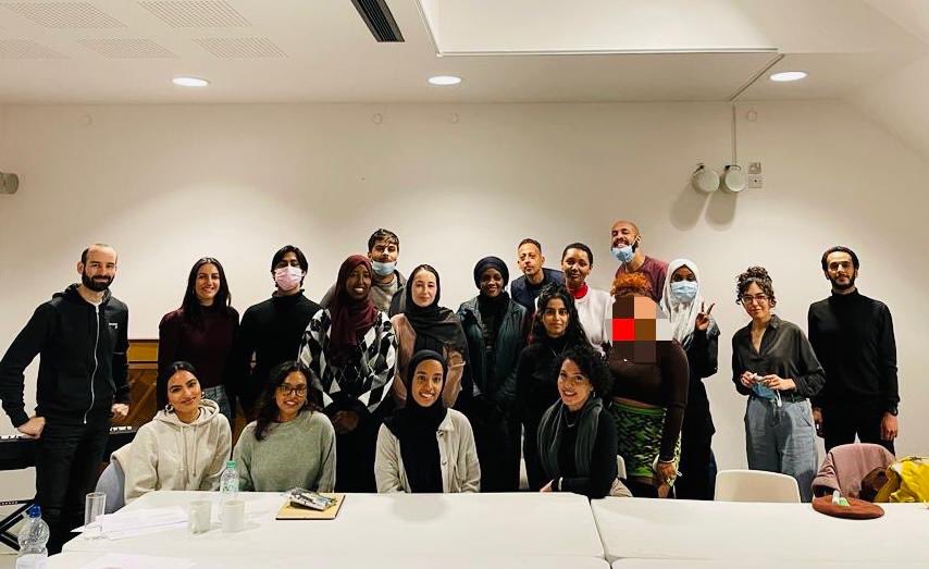 MFestUK's tweet photo. Our Writer’s Lab finished this weekend at @royalcourt with a sense of excitement and trust

The talent in the room was amazing and showed the breadth of creativity that Muslim writers are currently holding

In community we are creating, challenging and un-disciplining the arts https://t.co/6h5L1FWeLY