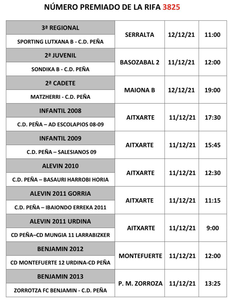 Club Deportivo Peña tweet media