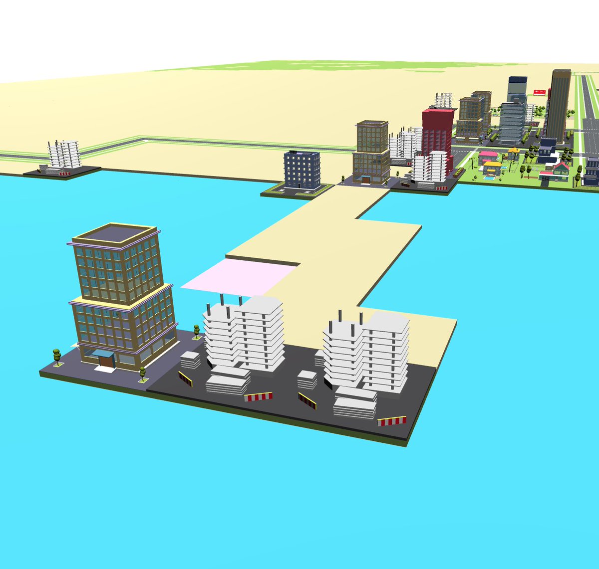 opencitynft's tweet photo. Yesterday it was a quiet place 🔇 but today? Another prestigious #virtuallyhome pier location snatched from the market  🍾👍💎 #city #Sims4 #NFT #propertyinvestment https://t.co/SYY0ieXLmd