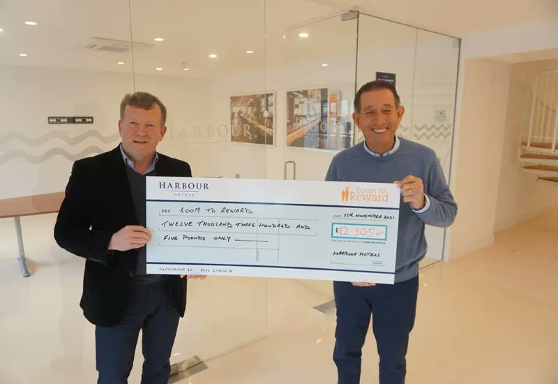 Harbour Hotels raises over 12k for hospitality charity buff.ly/3orCpdU