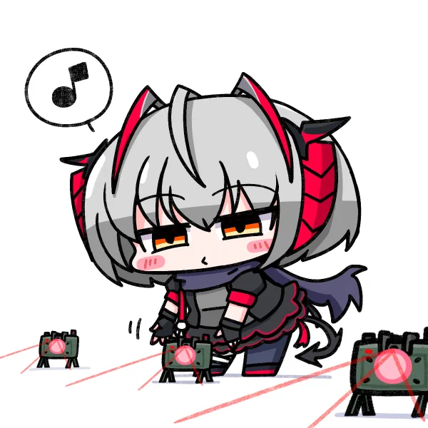 オペレーター配置しようとした所に
クレイモア地雷を置いてくれる子(*'ω'*)
#アークナイツ #明日方舟 #Arknights 