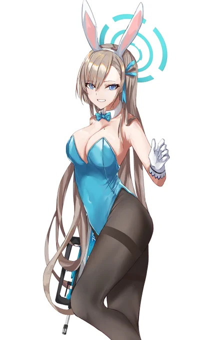 #ブルアカ 
バニーアスナ 