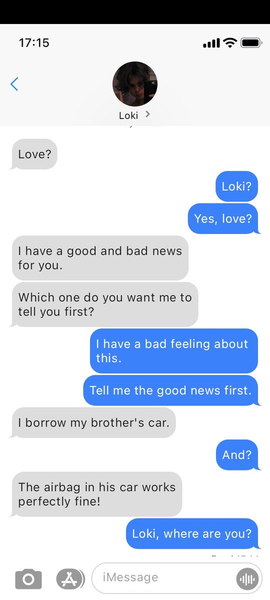 caerulean_sky's tweet photo. A Loreki crackhead chat AU wherein Loki has a good and bad news for Lorelei. https://t.co/R7D2YCy0rN