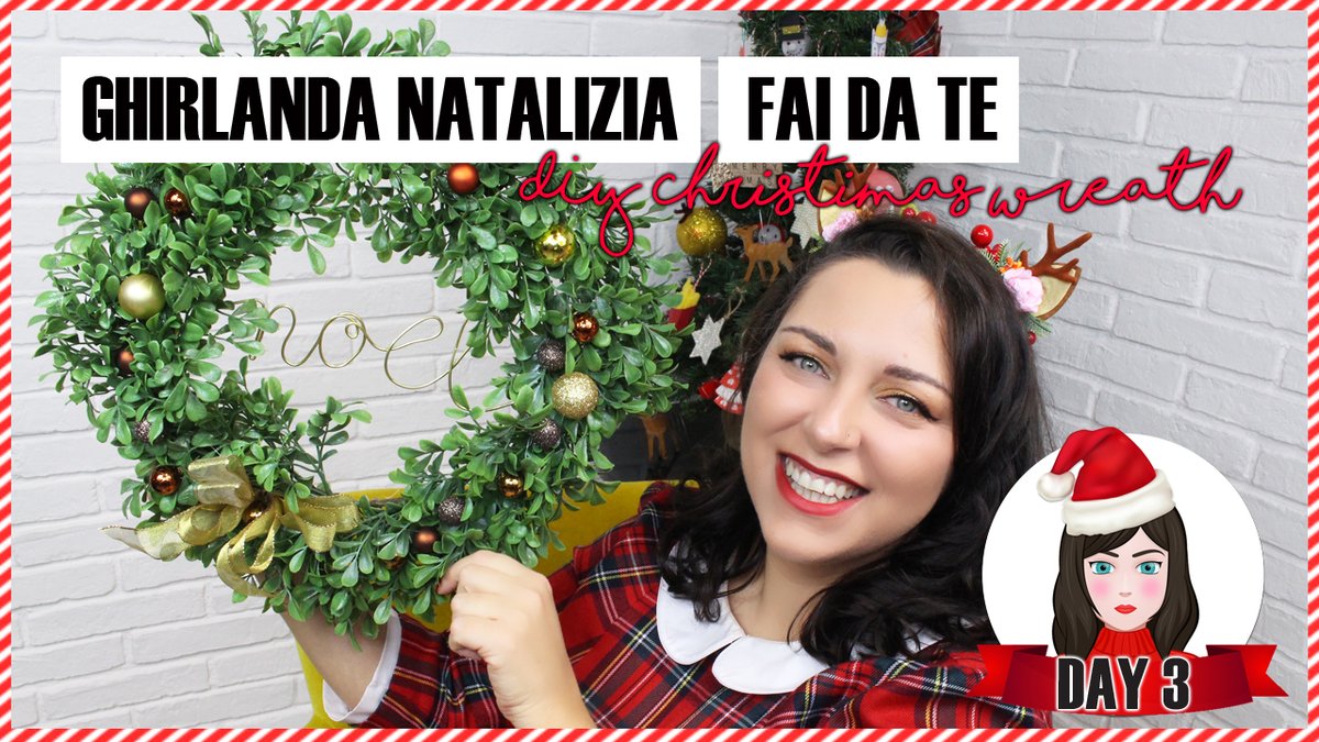 Giugizu's tweet photo. Nel terzo #video della mia serie natalizia #10daysofChristmas2021 vi mostro come creare una #ghirlandanatalizia #faidate
Se ve lo siete perso cliccate sul link e guardatelo ora!
#creatività #Natale #fattoamano
https://t.co/F0SPLdXQbM https://t.co/SDZeca6nm5