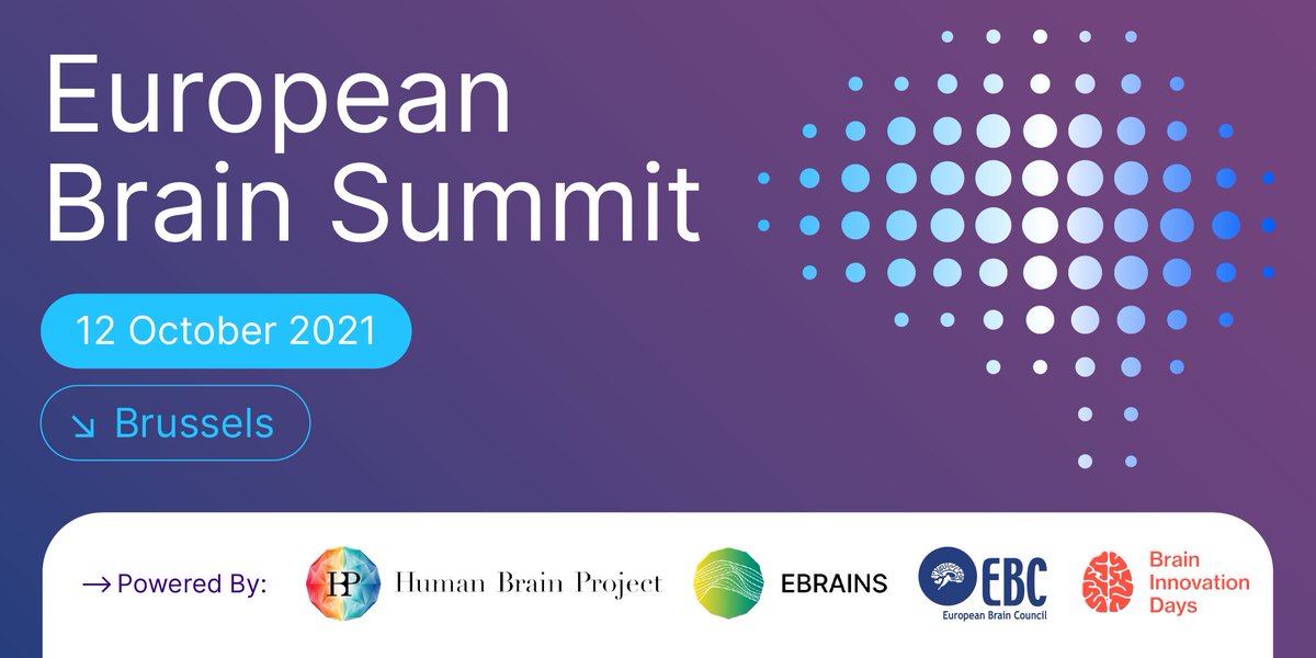 PRIME_H2020's tweet photo. On 12 October 2021, @EU_Brain & @EBRAINS_eu held the first #EuropeanBrainSummit.
3️⃣0️⃣ relevant speakers & ️7⃣0⃣0️⃣ attendees exchanged on major policy issues & their vision of the future of European #brain research.
More info & full recording on https://t.co/mZMNpmd6Nf https://t.co/KFzFnXtLkx