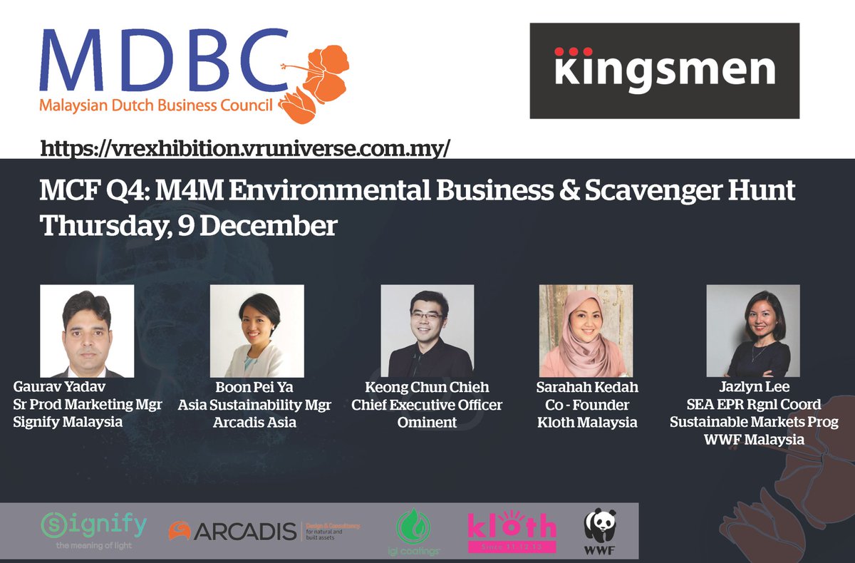 Hear from our Asia Sustainability Manager, Pei Ya Boon, as she speaks on Transitioning Into A Net Zero Built Environment at the Malaysian Dutch Business Council (MDBC) Virtual Connects Fair (MCF21) on Thursday, 9th December @ 10:30 am - 12:00 pm. 
mdbc.com.my/event/mdbc-con…
