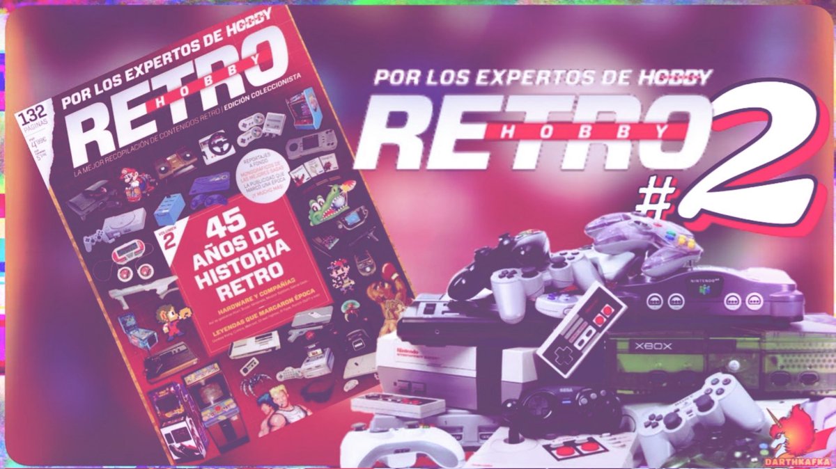 DarthKafka's tweet photo. Como tenéis al magno @Victor_Fdz dándolo todo en Twitch,hoy no haré directeo, pero os dejo otro vídeo (sigh) en el canal de YT repasando el Nº2 de #Retrohobby (@hobby_consolas), que aún podéis adquirir. Buen miércoles!!
https://t.co/GhJwhrn4RR https://t.co/LMTMccYhPh