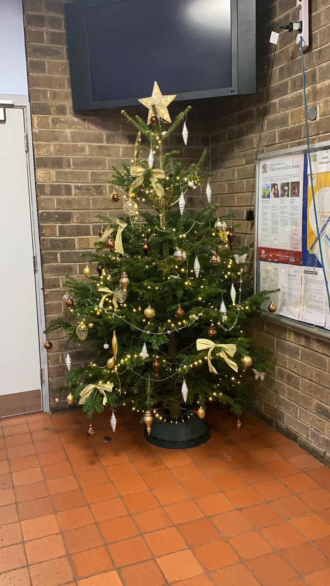 HWBKSS's tweet image. Health and well-being been busy doing the school tree this morning looking good