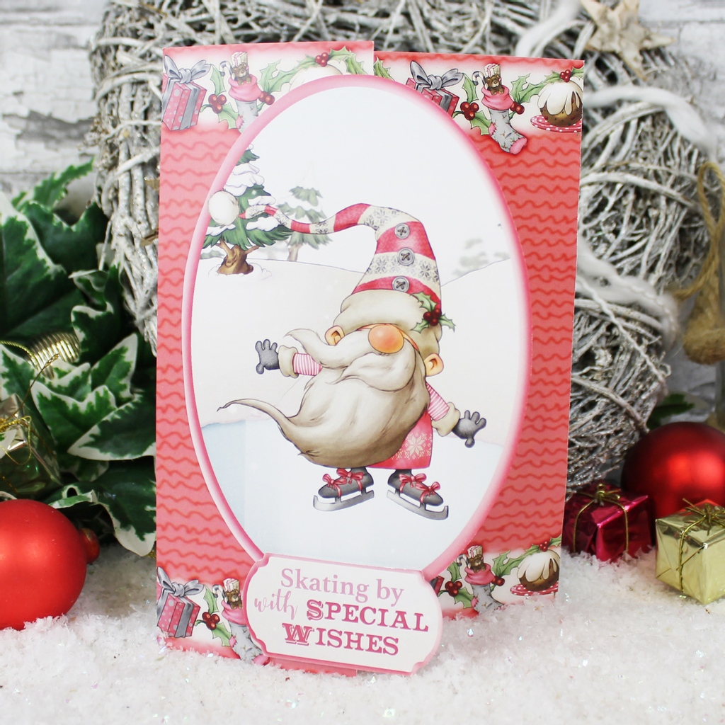 DebbiMooreCraft's tweet photo. It may be a blustery and wintery day out there, so all you can do is stay in, with a mug of hot chocolate, and craft!
(Card taken from our I'll be Gnome for Christmas collection).
#cardmaking #debbimooredesigns #papercraft #handmade #crafters #ilovecrafting #gnomes #christmas https://t.co/e9YWNXPnrU