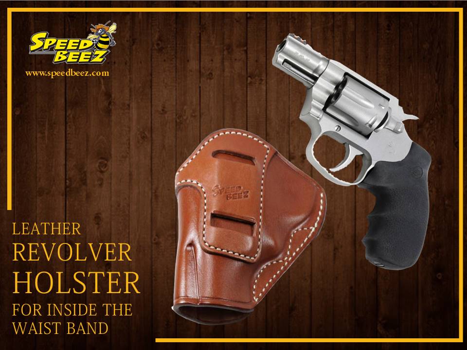 HigbyCaleb's tweet photo. SPEED BEEZ Leather Holster for Inside the Waist Band (IWB) Concealment. 

#SpeedBeez  #LeatherRevelverHolster #SpeedBeezRevelverHolster https://t.co/r5qDdgszAD