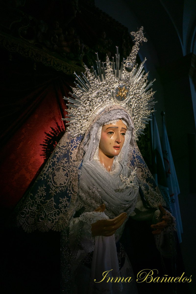 Nuestra Señora de la Salud ataviada para la festividad de la Inmaculada Concepción.

📷 <a href="/InmaculadaBaue1/">Inma Bañuelos</a>
