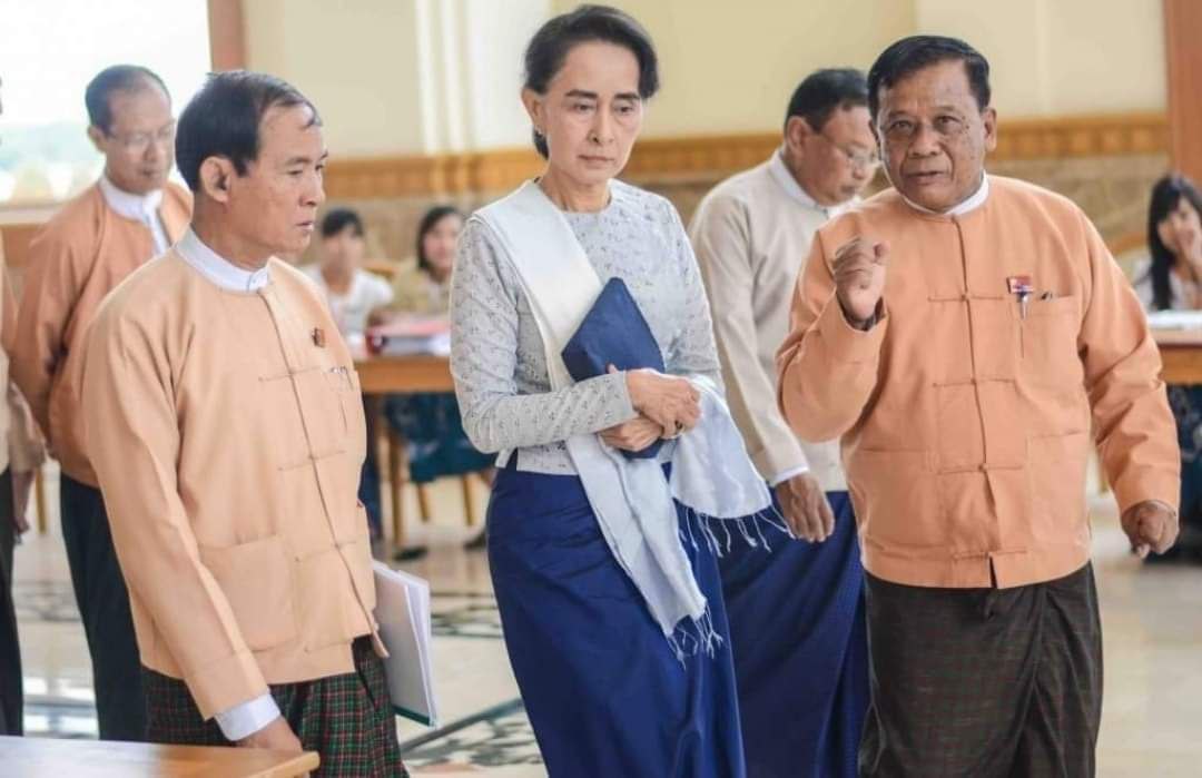 Mandalay Chief Minister Dr Zaw Myint Maung [NLD] has been arbitrarily sentenced to four years in prison by a #MyanmarMilitaryTerrorists Council [SAC]'s tribunal today.

#Dec8Coup #ReleaseTheDetainees #WhatsHappeningInMyanmar