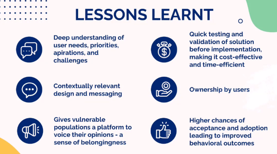 bbcmaIND's tweet photo. Lessons from a case study around 'breastfeeding cubicles', a touch point by @Viharadotasia at day 2 of #SBCCConversation. The session moderated by @radharani_m, is live here: https://t.co/pLulsSLDEm 

@inbreakthrough @CCCIDelhi @JohnsHopkinsCCP https://t.co/iCKXkzTVUA