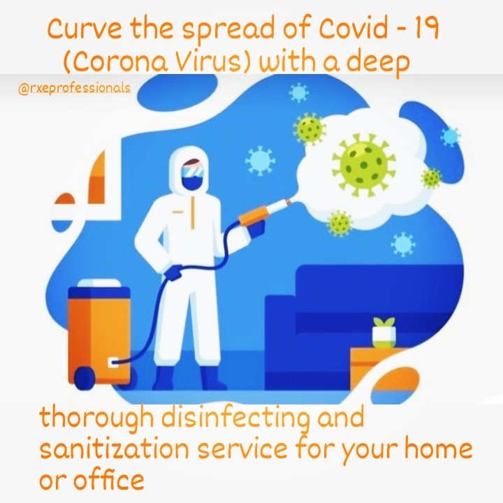 rXeProfessional's tweet photo. A sanitized place is a safe place.
Your safety is our priority...
Your safety is our mission...
High grade-A Professional Disinfection and Sanitization Commercial Services... 😷✅

Get hold of us and live with no regrets... 📞

#sanitization
#disinfection
#safetyfirst https://t.co/gTlDlo8mic