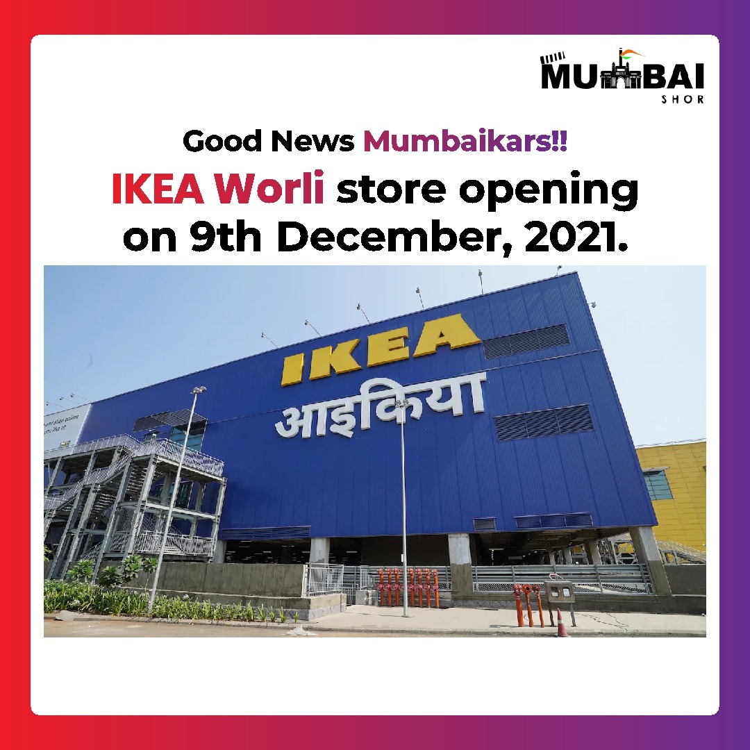 MumbaiShor's tweet photo. The decor giant has opened its first city store in the country in aamchi Mumbai!
The 80,000 square feet store located in Worli is a one-stop destination for all your home decor needs
#Mumbaikar #Mumbaimerijaan #Mumbaidiaries #Ikeastore #Worli #Mustvisit #ikeashopping https://t.co/ePk3DjYgcY