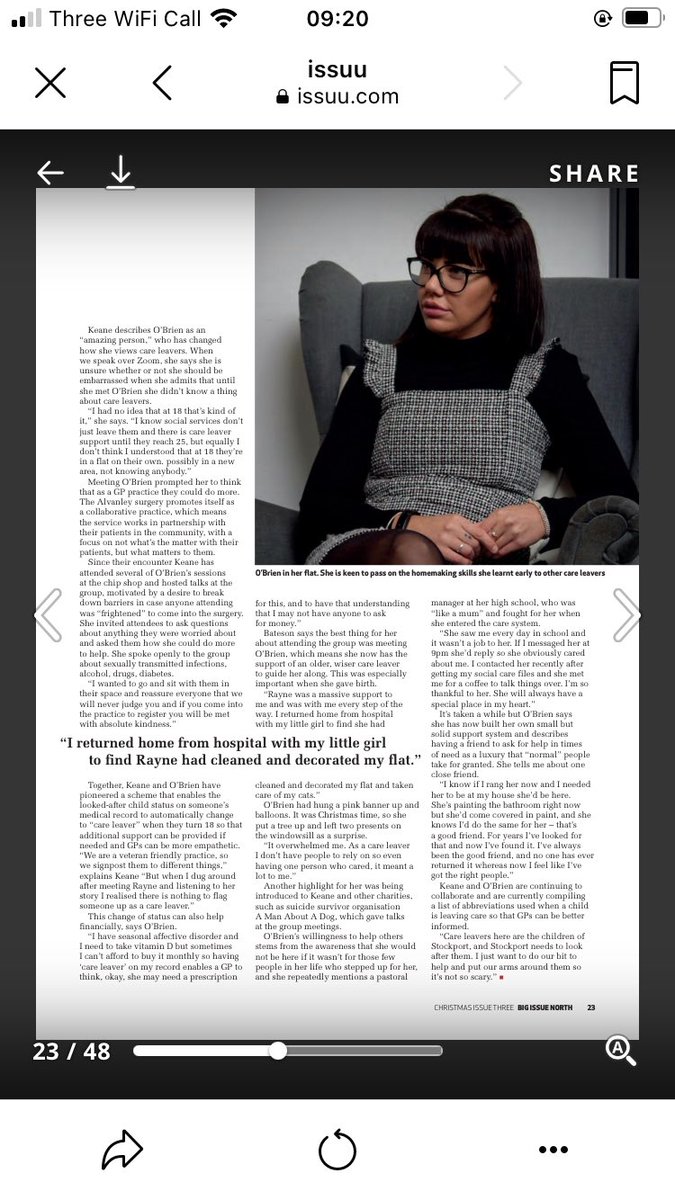 Big issue 
@sophiewillan <a href="/KayFKeane/">KayKeane FRSA MIGPM (she/her)</a> <a href="/Alvanleyfp/">Alvanley Practice</a> <a href="/KellyMattison10/">Kelly Mattison</a> <a href="/bigissuenorth/">Big Issue North</a> <a href="/chrismcDCS/">Chris Mcloughlin OBE</a> <a href="/CherryTreeYouth/">The Cherry Tree Project</a>