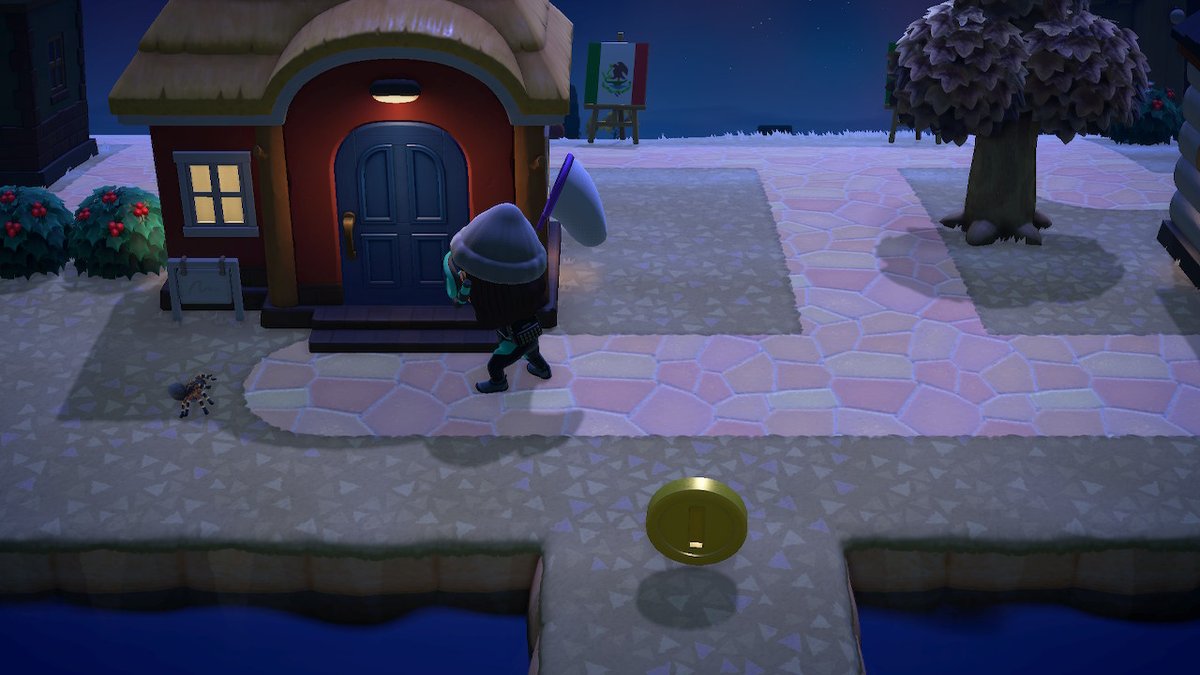 Me estuvo campeando la condenada! jaja #AnimalCrossing #ACNH #NintendoSwitch
