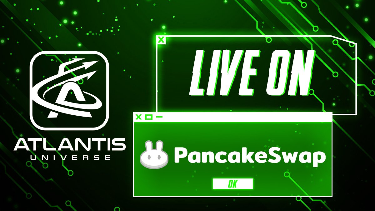 BSCPad's tweet photo. #AtlantisMetaverse trading is now live on:
🥞 Pancakeswap:
https://t.co/TDT1xnU91m
🔥 Dextools:
https://t.co/oex0Q6DnDK
🔗 Official Links:
▪️https://t.co/e4lLzYGkGE
▪️https://t.co/CWVcEiiqvp
▪️https://t.co/tpj1XIS3Jw
▪️https://t.co/tPk0gBKKL2 https://t.co/qwLQn5Et4L