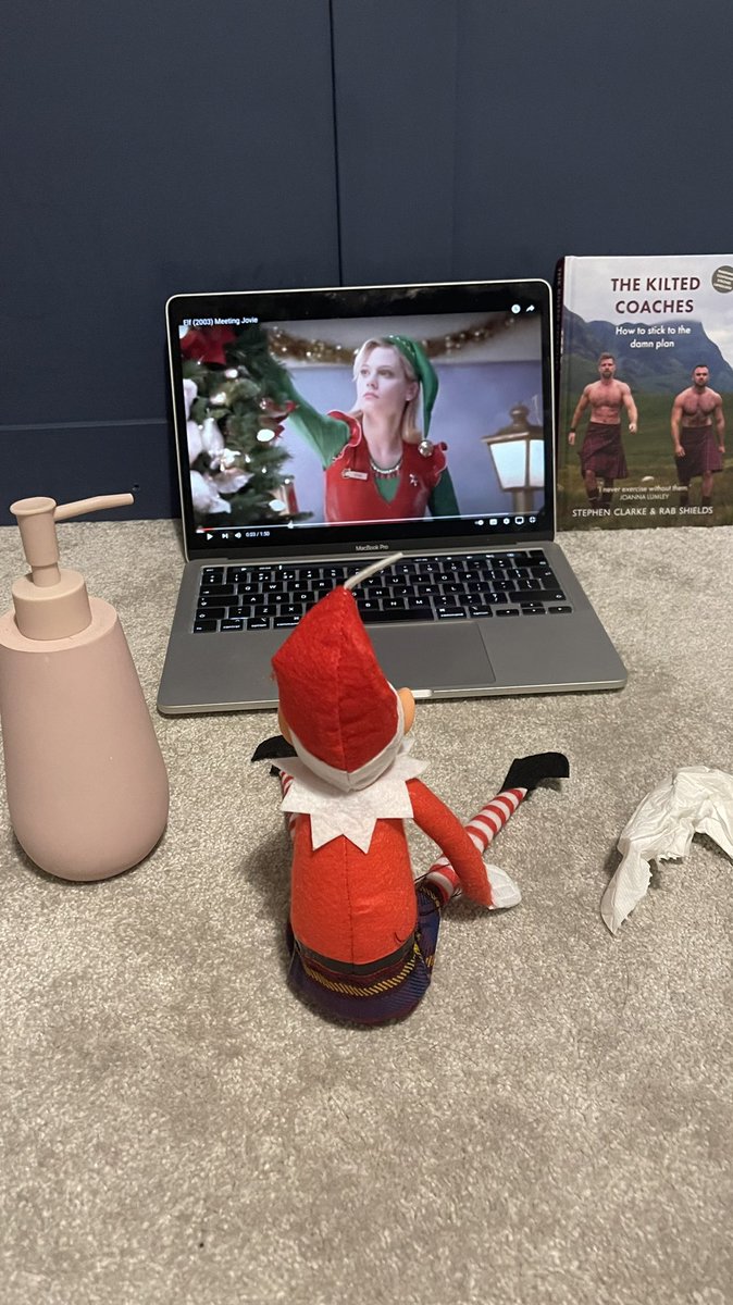 Possibly the naughtiest one yet🙈😂 #book #elfontheshelf #kiltedelfontheshelf #howtosticktothedamnplan linktr.ee/Thekiltedcoach…