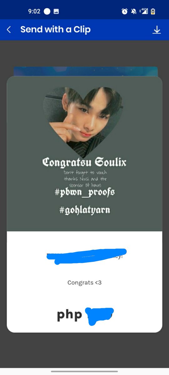 ado_pistang09's tweet photo. Thank you my 1st vouch recieved already

 #PBWN_Proofs 
 @Nixynli_ , @nixsiclaims https://t.co/GbwlApa4ij