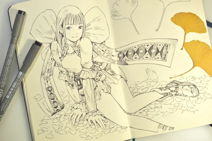 銀杏の葉 