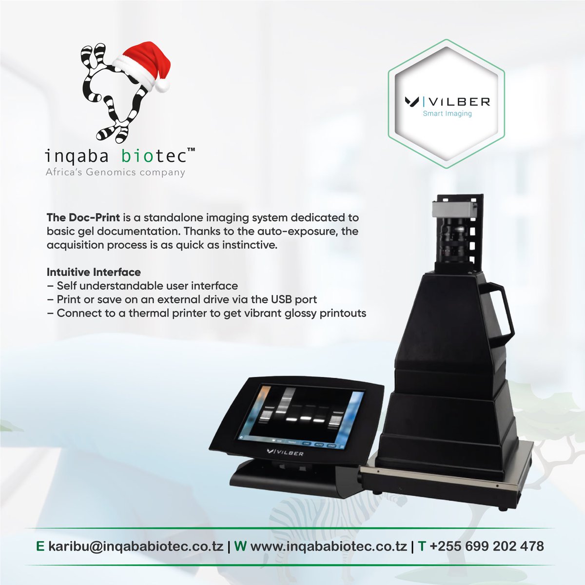 Inqababiotec_TZ's tweet photo. For more information email us at karibu@inqababiotec.co.tz.
Our offices are open from Monday to Friday 08:00 to 17:00.

#molecular #biology #inqababiotec #science #biotechnology #sayansi https://t.co/gnHCjN9gH9