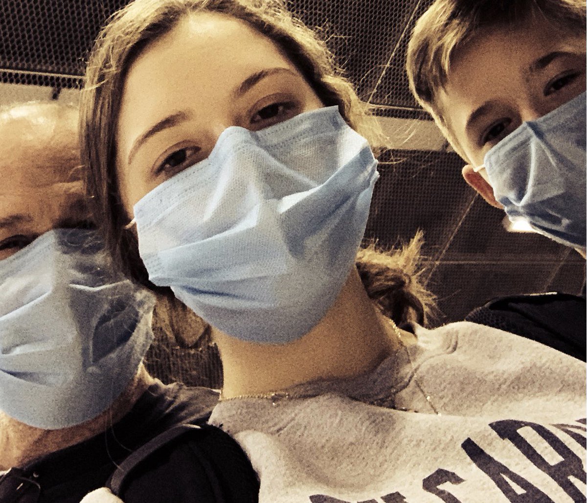 hawkinslp's tweet photo. @MelissaMoore77 We were living in Shanghai in Jan 20. This is at the airport on Jan 23. We were leaving for a holiday in Thailand. We had the vague sense that something was brewing and wore masks traveling for the 1st time. It would be 8 weeks and a 14 day govt quarantine before we made it back. https://t.co/INqNwWcxgv