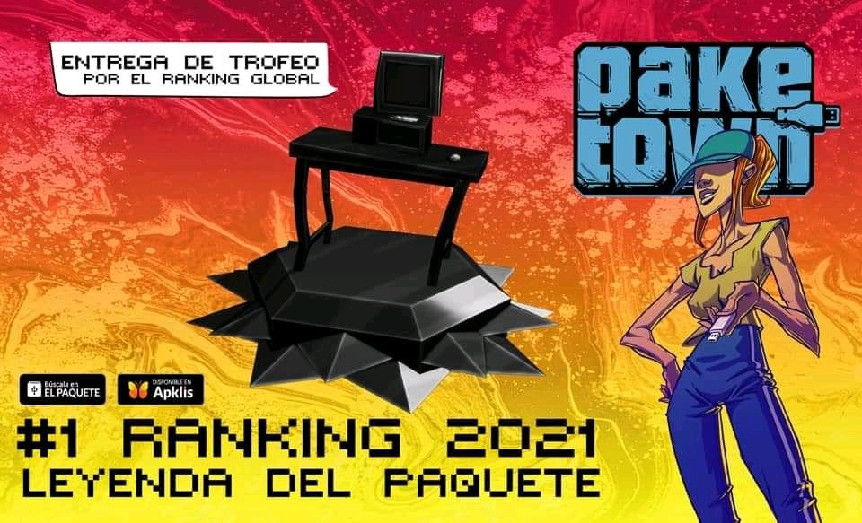 pake_town's tweet photo. 🏆 Nuestr@ primer LEYENDA DEL PAQUETE será otorgado al número 1 del ranking, según las estadísticas del miércoles, 8 de diciembre de 2021, a las 10 am. 
La entrega del TROFEO será mañana, 8 de diciembre, a las 2 pm., en Habana Espacios Creativos, ubicado en la Habana Vieja. 🤩 https://t.co/WgoNKNKlug