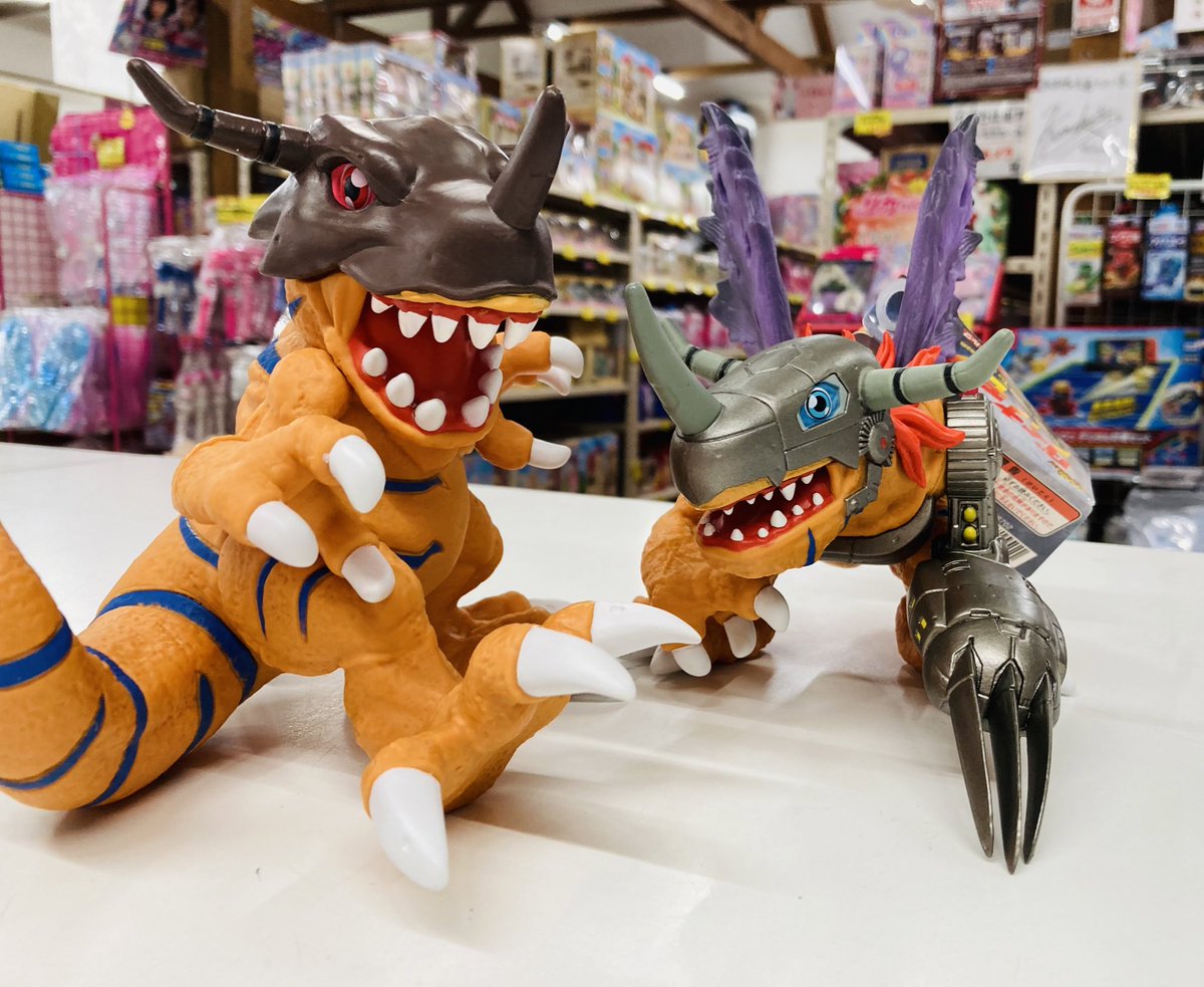 デジモンアドベンチャー⚡️ ダイナモーション ・グレイモン ・メタル 