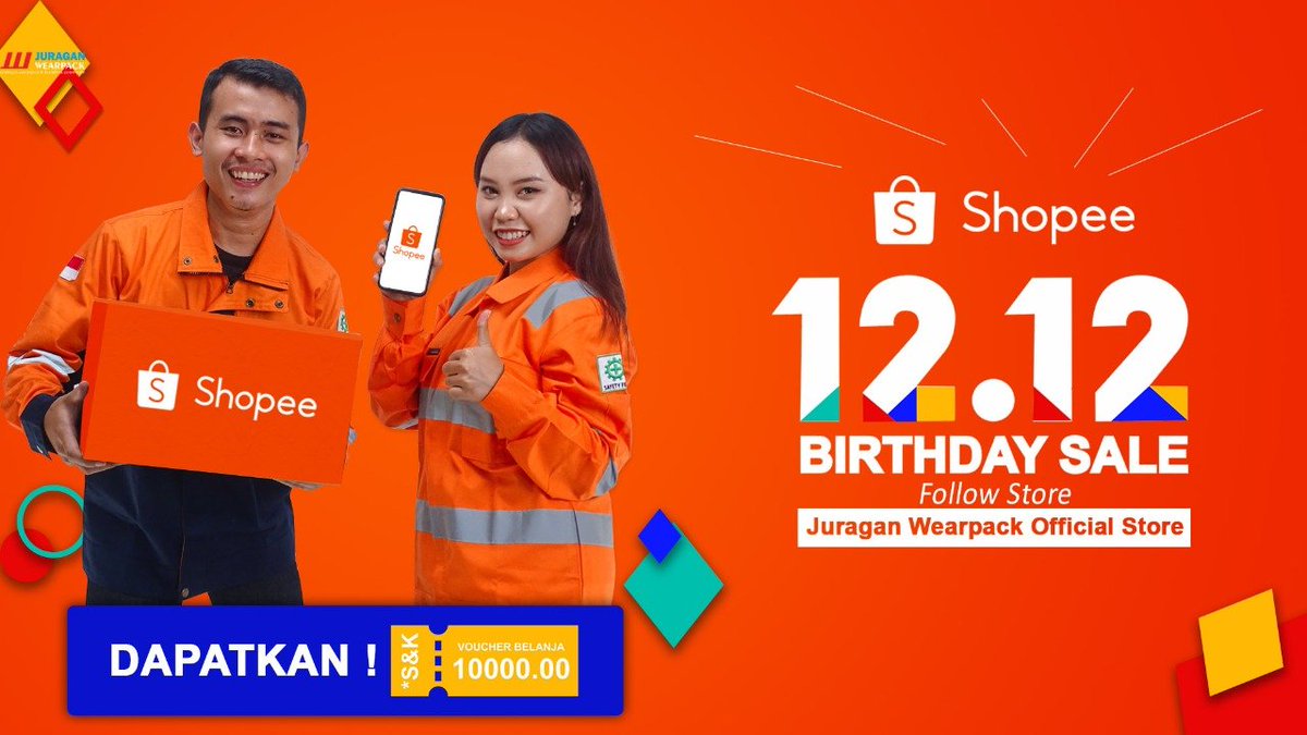 JWearpack's tweet photo. sobat jw ,jangan lewatkan event spesial 12.12 big sale di Shopee kami ya . Banyak promo dan lainnya🥳😍

Link shopee https://t.co/zwlaUS8vHo

#juraganwearpack 
#Shopee 
#Lazada 
#TokopediaWIB 
#ShopeexJaFirst https://t.co/qnOMpXT5C3