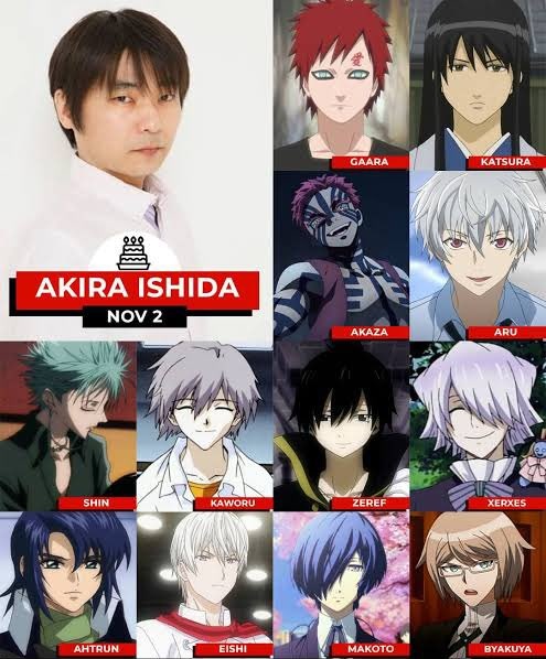 genshinimpactgg's tweet photo. Ayato JP voice actor is confirmed to be Legendary Akira Ishida. 

He has voiced Gaara from Naruto, Kaworu from EVA and recent being Akaza from Demon Slayer. 

He also voices Otto in Honkai Impact 3rd. 

#Ayato #GenshinImpact https://t.co/B2twfJ681D