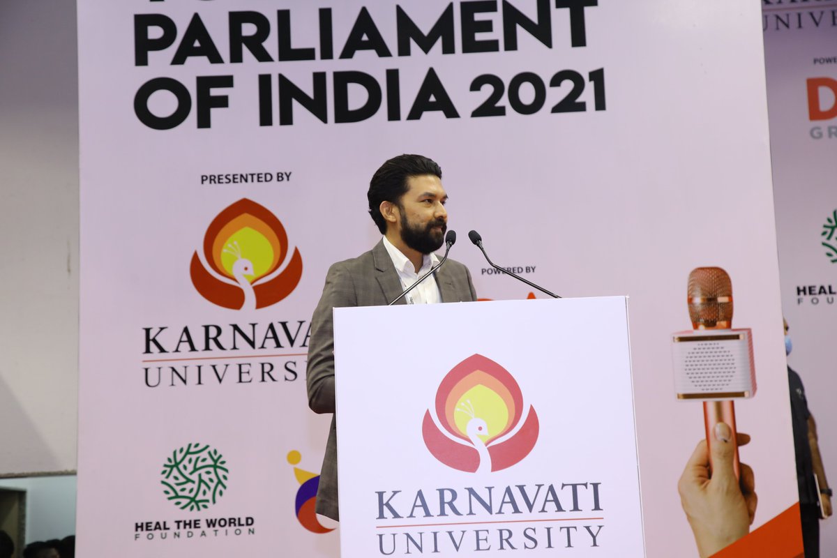 Youth ParliamentOf India - a dialogue of Democracy tweet media