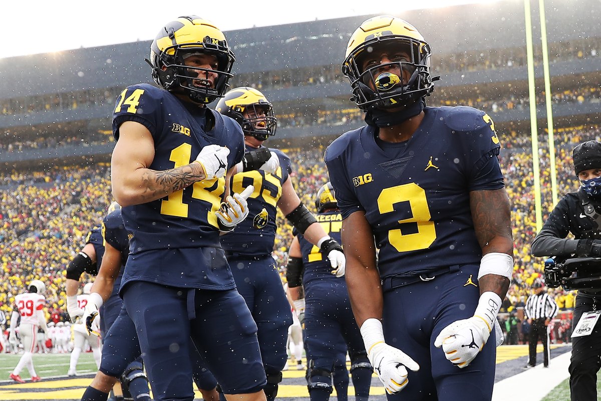 BR_CFB's tweet photo. Michigan is the first team to start the season unranked and make the #CFBPlayoff

Trust. The. Process 〽️

(h/t @PFF_College) https://t.co/HTbJHKkgez