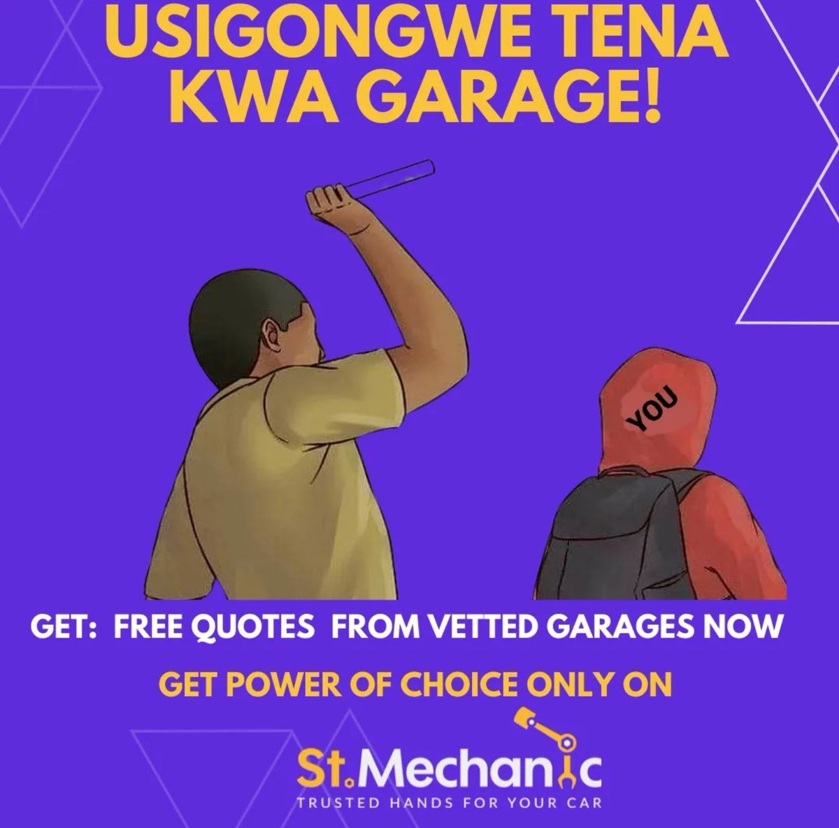 Don't go through this pain when a better way exists. Book garages on stmechanic.com for a sure, skillful, convenient and transparent experience. stmechanic.com