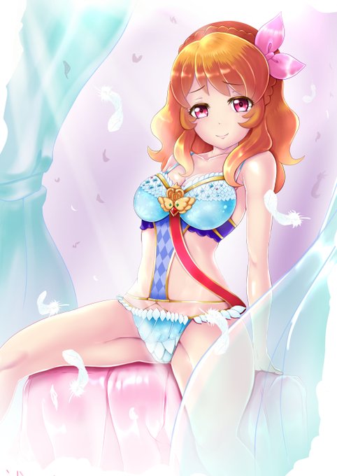 最近Twitter君の検索制限のせいか、過去絵の呟きが見つからないから、過去絵を再掲していく感じだな～
DCブランド下着風なakrちゃん 