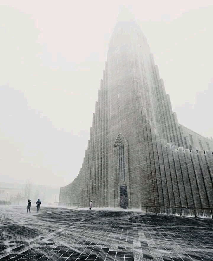 It may look unusual at first glance but it is just a normal looking church with 95% confidence! :)