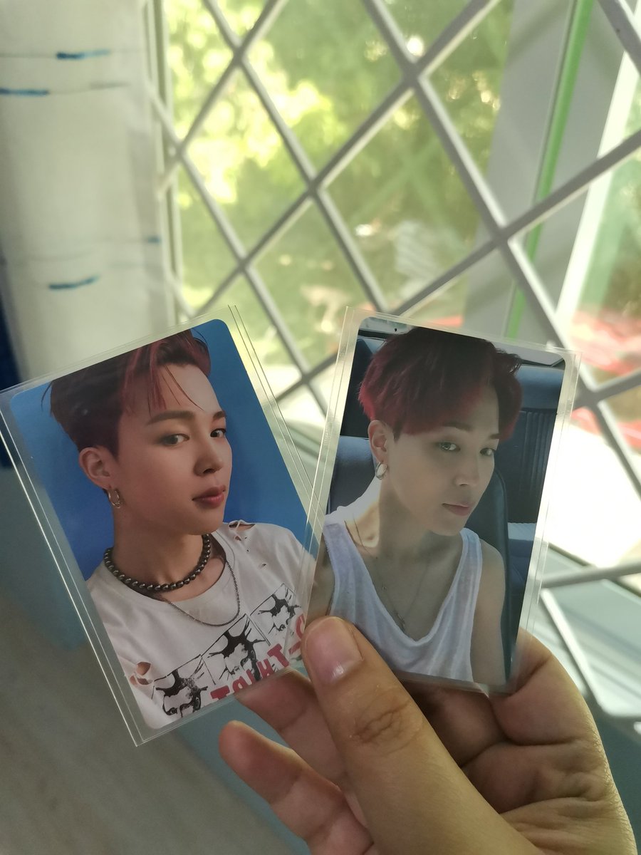 Ninako_marichan's tweet photo. Another set of JIMIN PCs are home!  Thank you so much @minieforkoo for letting me adopt your Jimin Cream PC and Jimin POB pc! Nakailang bili din ako ng butter albums pero ayaw tlga umuwi ni JM cream &amp; pob pc. 😭 Thanks for packing the pcs securely and the freebies 🥰 https://t.co/ruzVNLMyAB