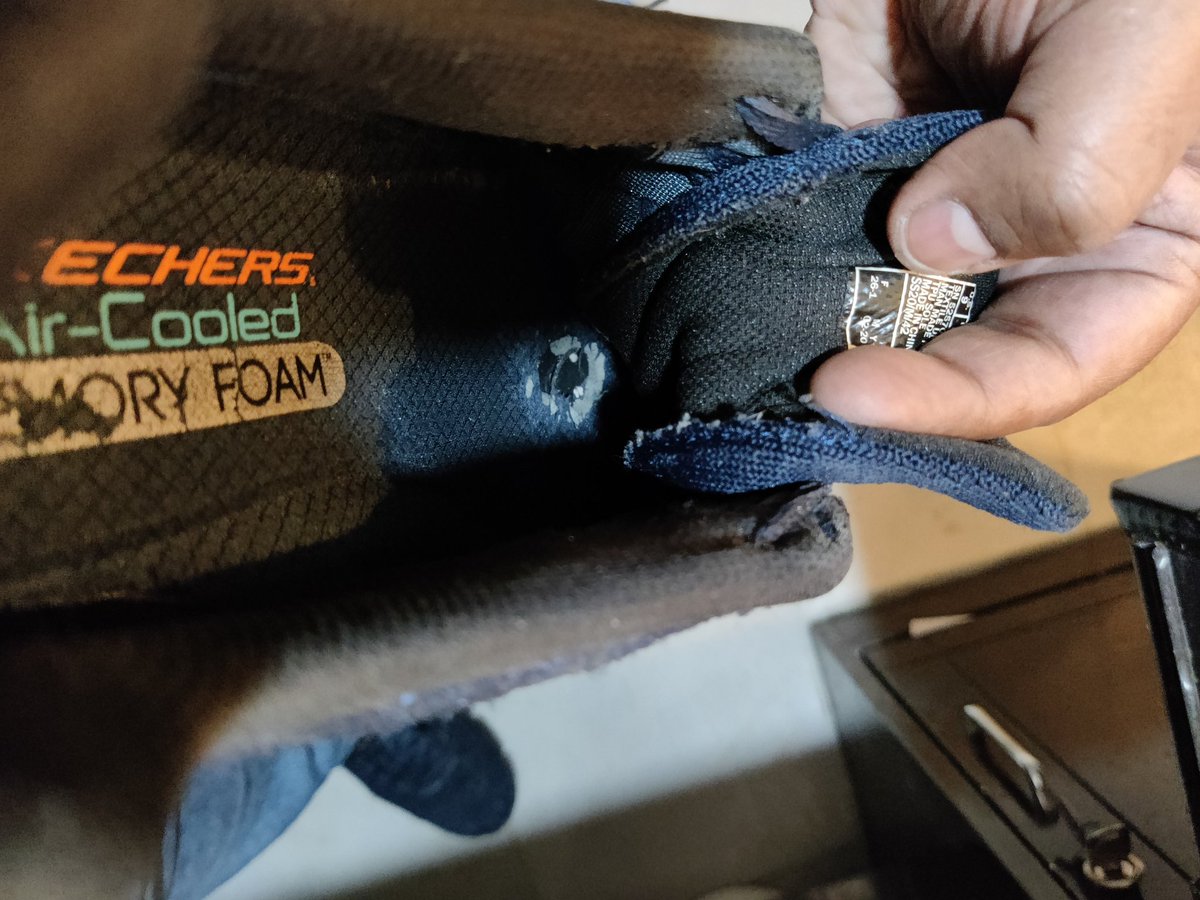 Skechers, kindly stop cheating with your customers please.You customer support denies the liability but it's our hard earn money that we spend and you keep 3 months warranty as you know your products doesn't last more than 6 months no matter the cost. #Skechersusa