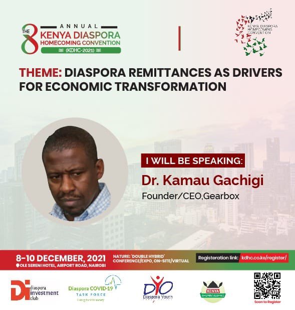 Founder and CEO of Gearbox Pan African Network.