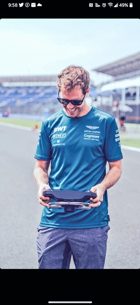 kunalsaikia's tweet photo. #f1twtselfieday this is what Formula 1 means to me. . pure joy and love the sport and just being a gem of a person.

#seb05 #webelieveinseb https://t.co/aAZQtrD2zR