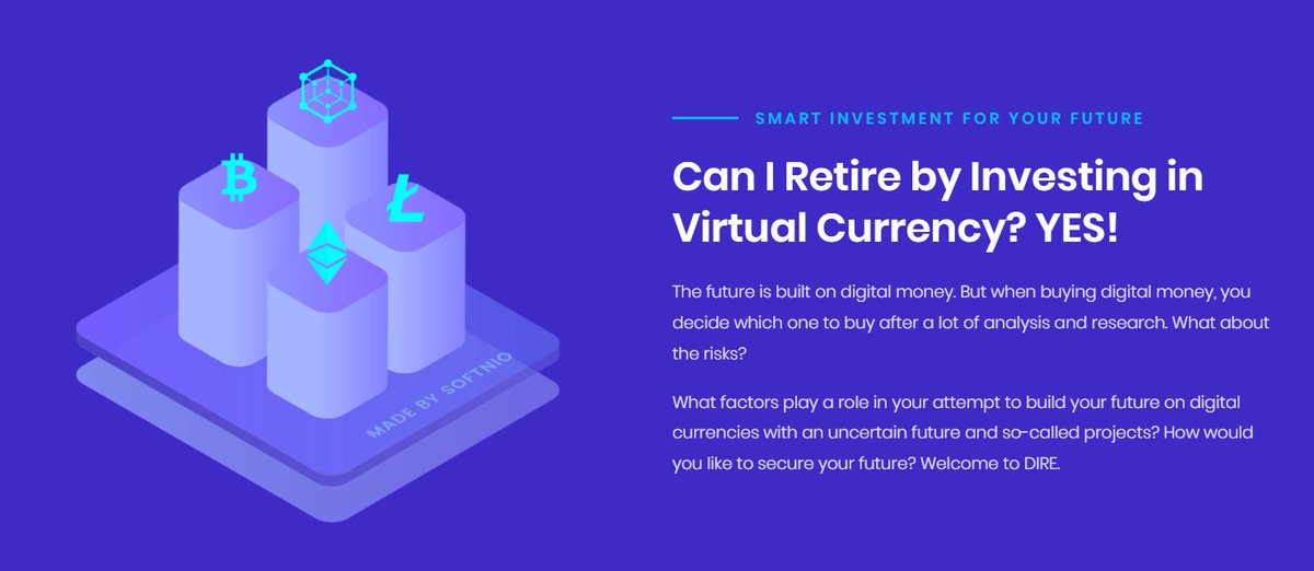 Dire Token - Smart Digital Retirement tweet media