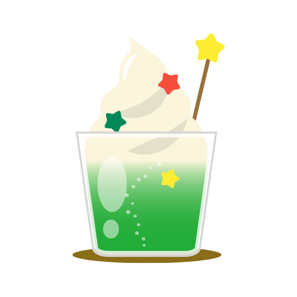 クリームソーダのtwitterイラスト検索結果 古い順