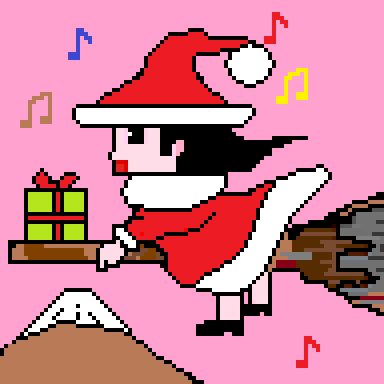 tabibitosp's tweet photo. 無料プレゼント
nft free gift/pixel art/unlock
cute witch santa version
応募方法/Application method
1　follow me
2　Quote RT" with #NFTGiveaway 
　　#NFTGiveaway を入れて引用RT
2　❤️&amp;RT（drop your address）
～11/12/2021
#NFTCommunity #NFTdrop #pleaseRT
https://t.co/1D3yHiTf05 https://t.co/oH11ecfJ2Y