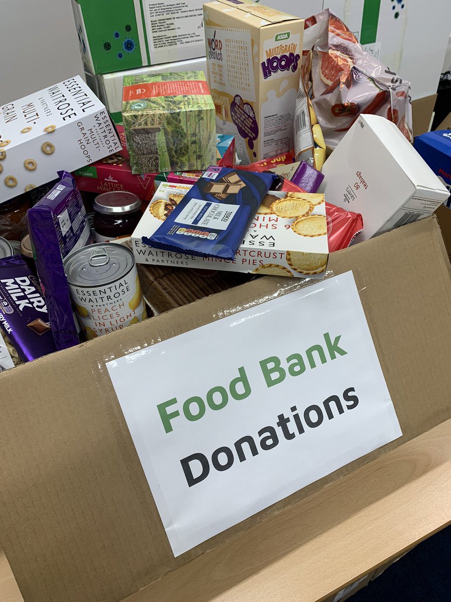 Great to see the school community helping out.